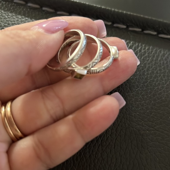 Brighton set rings size 8 - Picture 4 of 7